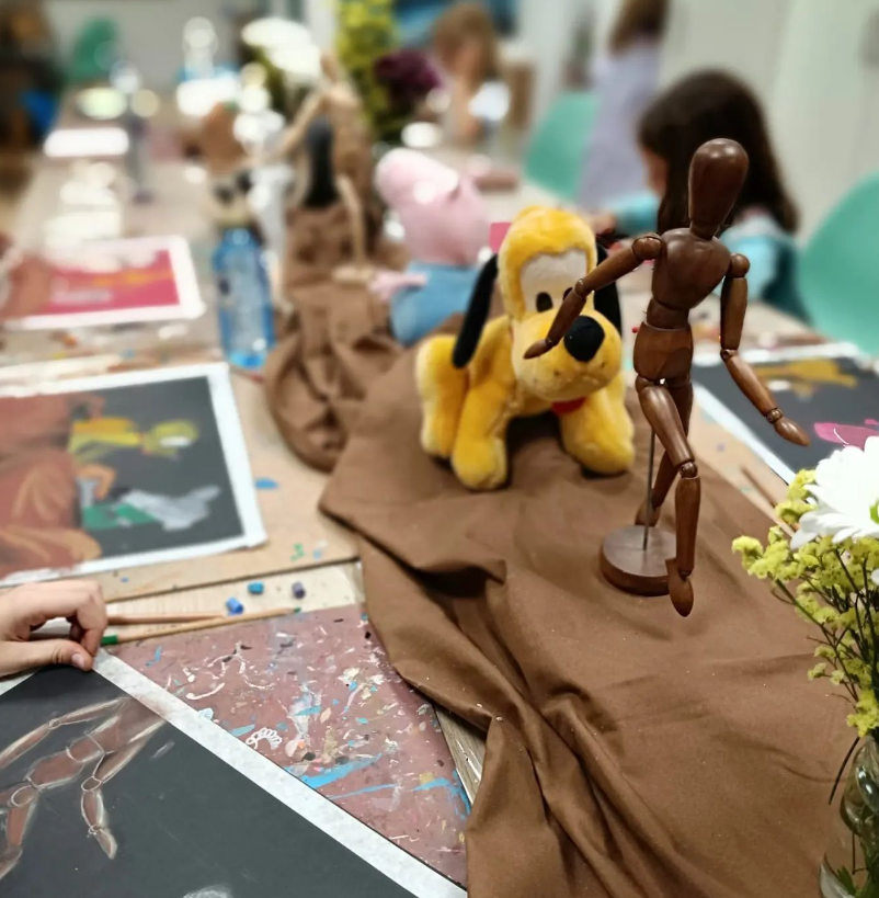 Dibujando del natural